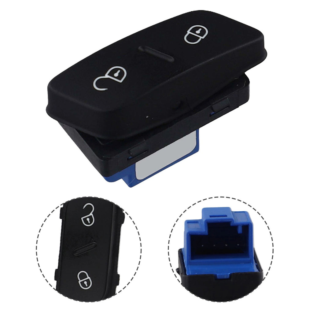 Central Locking Control Switch for VW Golf MK5, Passat (2003–2009)