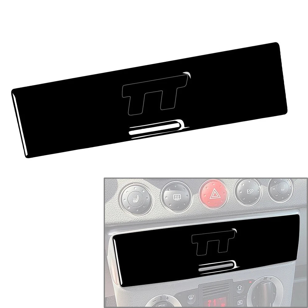 Center Console CD Radio Switch Control Panel Cover for Audi TT (2001–2006)