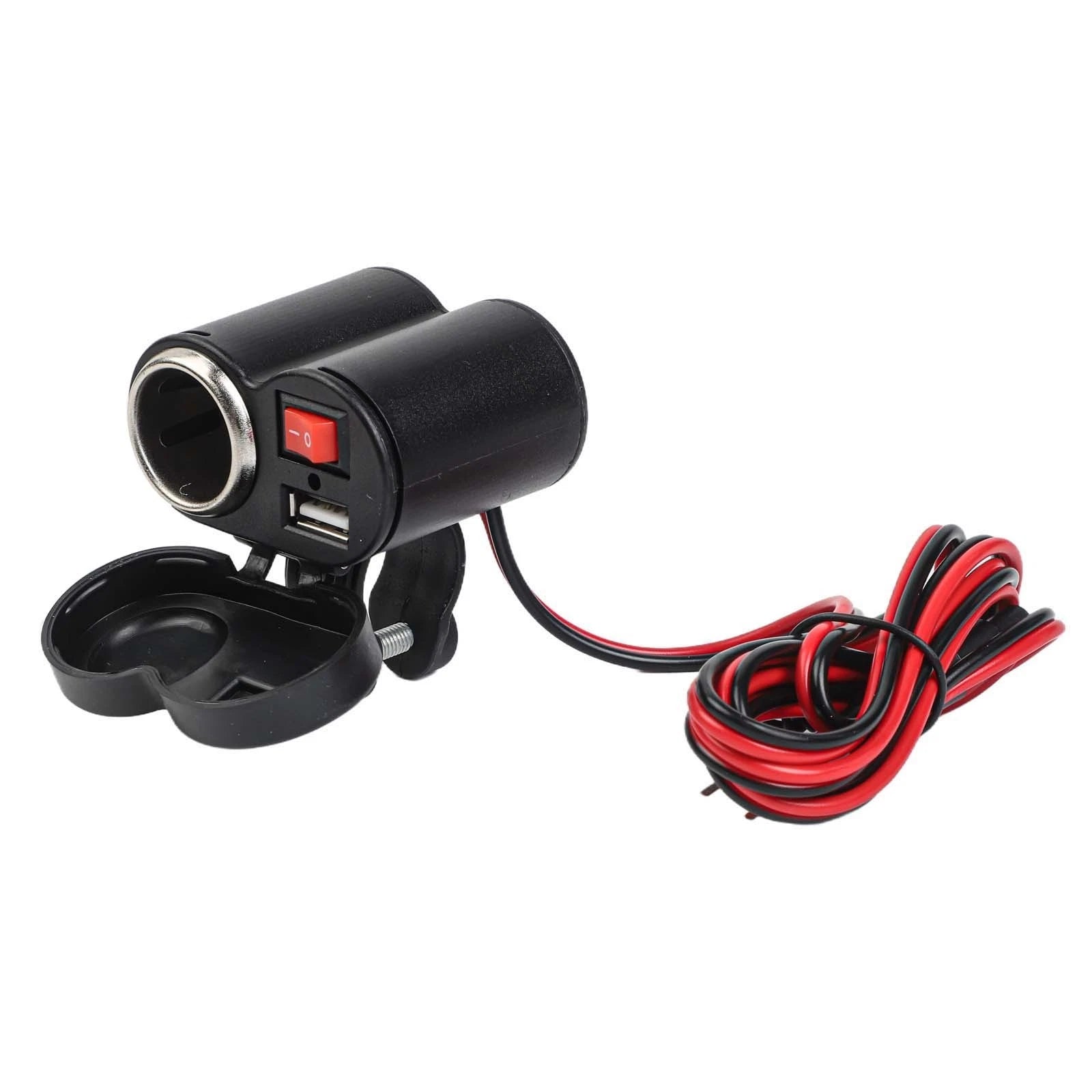 USB Charger for Motorcycles and ATVs (Dual Device Capability)