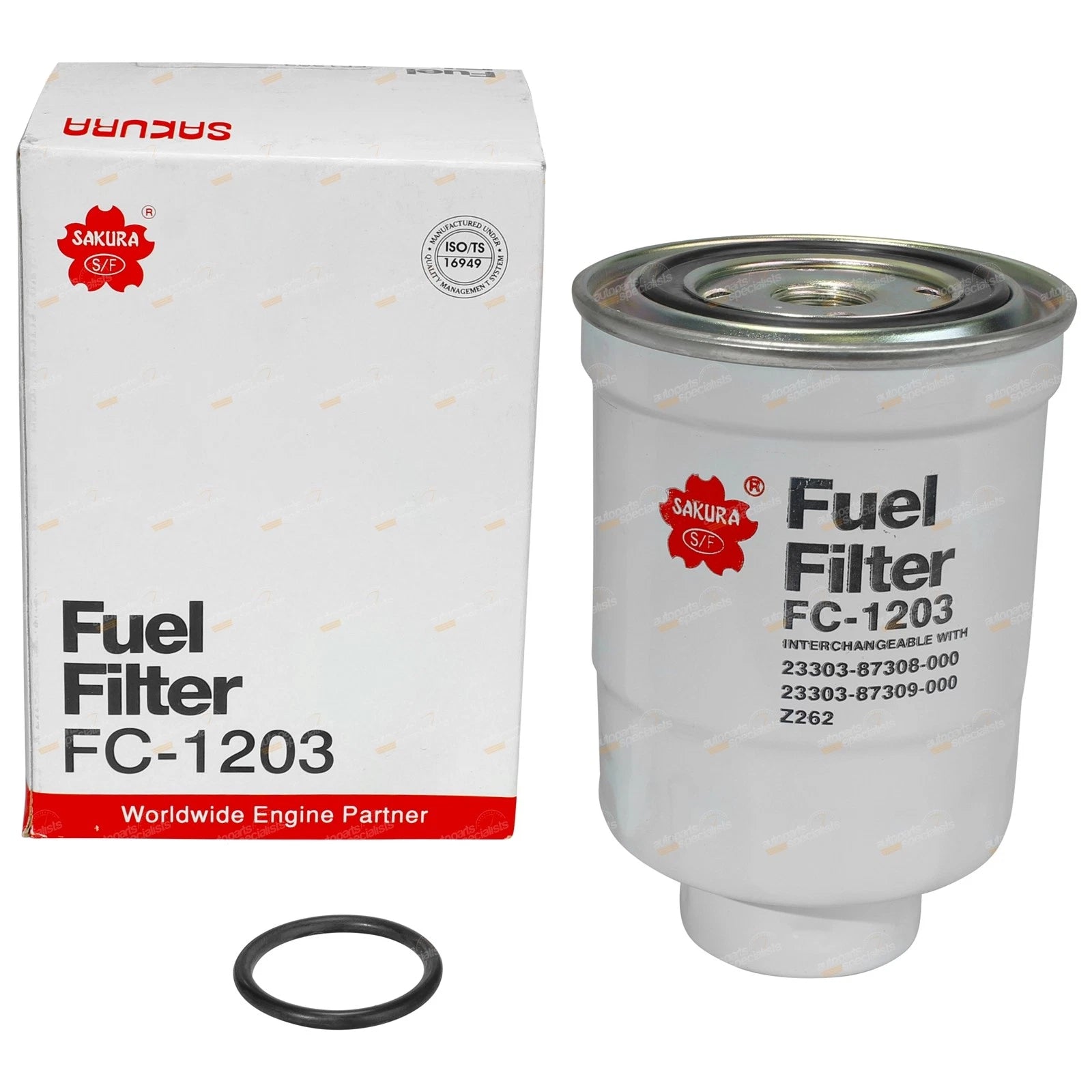 Sakura Diesel Fuel Filter for Ford Courier PB 2.2L 1981–1985