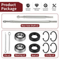 Rear Axle Shaft & Bearing Seal Pin Kit 620337 for EZGO Freedom RXV (2014)