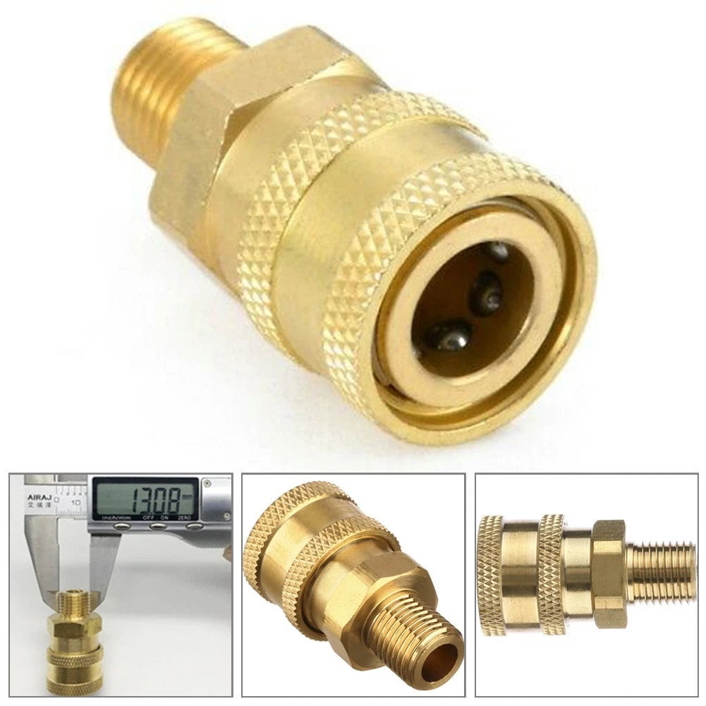 M22 to 1/4 Quick Connect for Pressure Washer (5000 PSI)