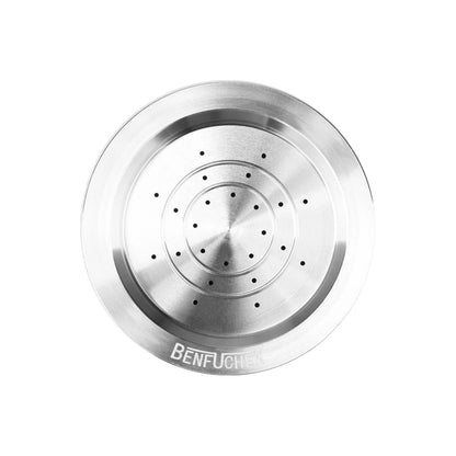 Set of 4 Stainless Steel Micro Mesh Filter Capsules for Coffee Pods