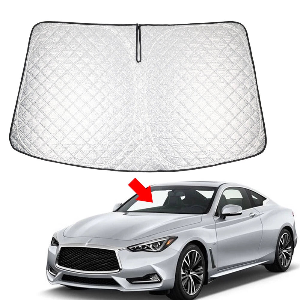 Foldable Windshield Sun Shade for Infiniti Q60 Coupe (2017–2022)