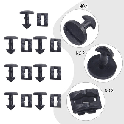 14pc Fitting & Docking Clips for Discovery 3 Tow Eye Cover