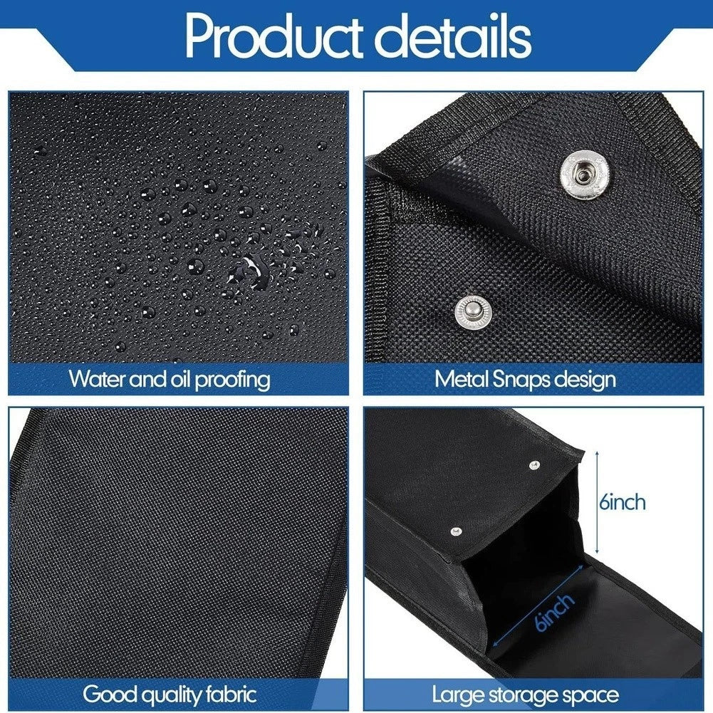 Grill Tool Storage Bag for Universal Use (16x16x51cm) Waterproof