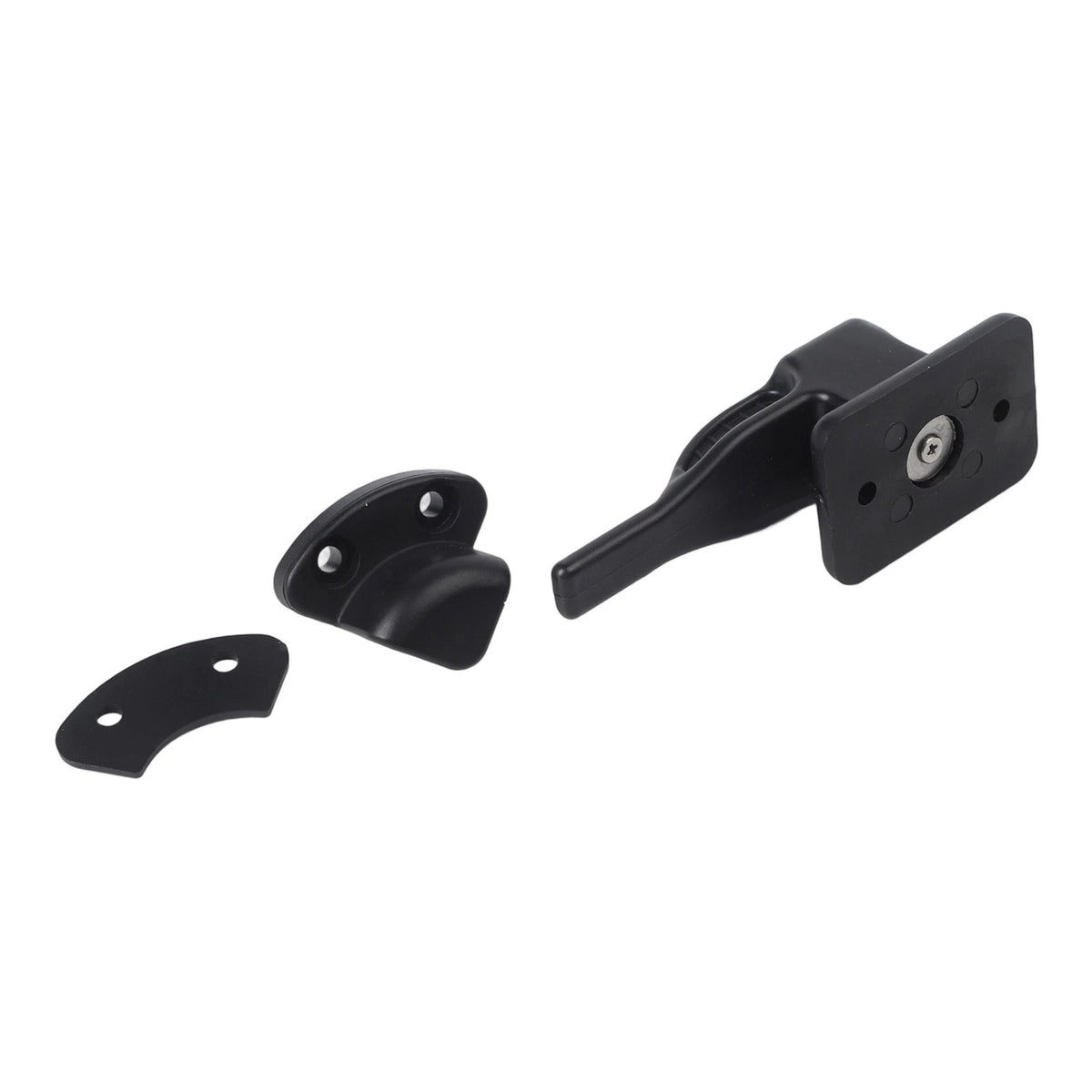 Door Holder with Rotating Latch for Caravan and Furniture Use