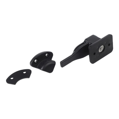 Door Holder with Rotating Latch for Caravan and Furniture Use