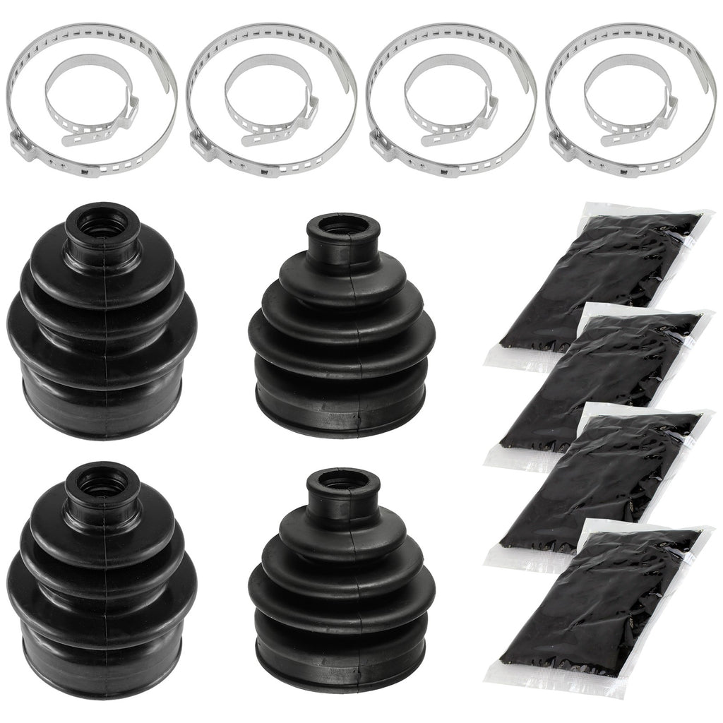 Rear Axle Inner and Outer CV Boot Kit for Honda Rancher 420 TRX420FA (2009-2014)
