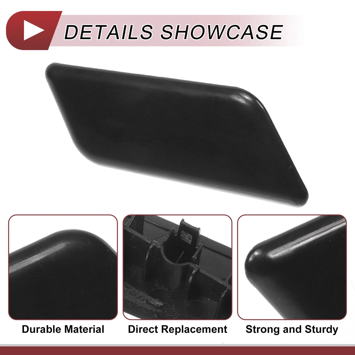 Washer Nozzle Cover Cap for Subaru Outback (2015–2017) Unpainted