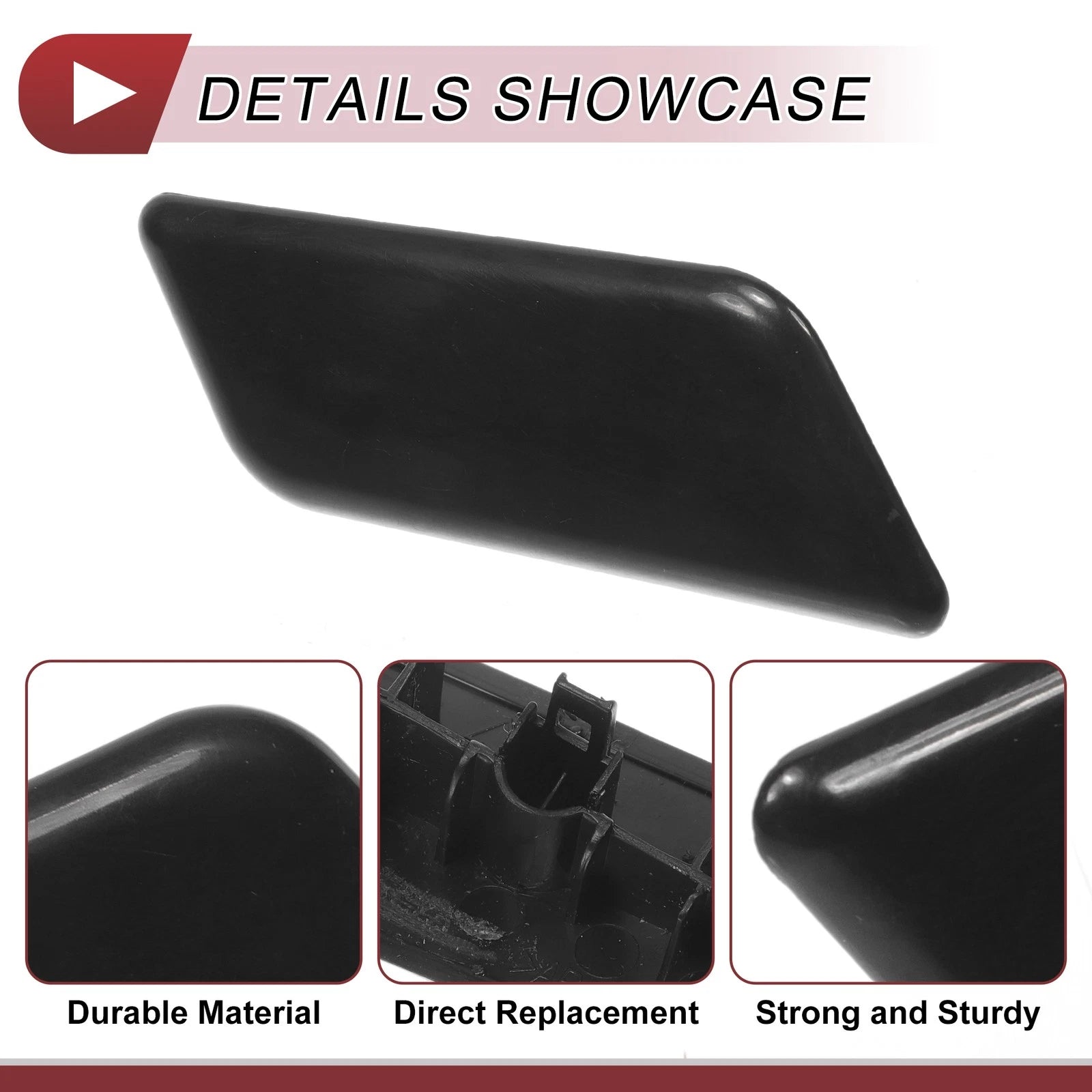 Washer Nozzle Cover Cap for Subaru Outback (2015–2017) Unpainted