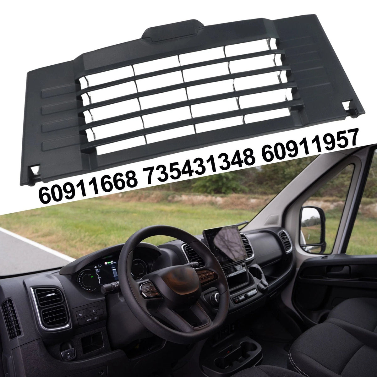Ventilation Cover for Fiat Ducato, Relay, Boxer (2006)