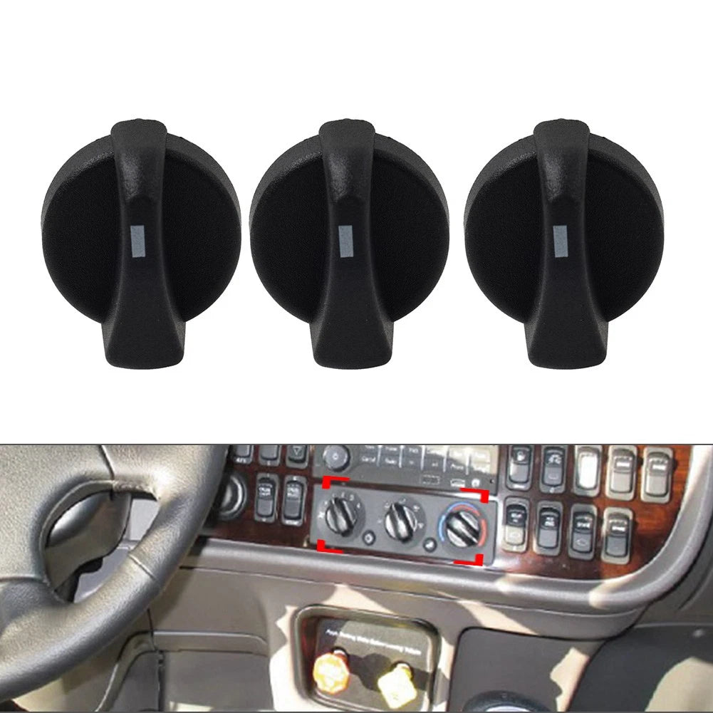 Heater Fan A/C Control Knob for Peterbilt (121-0001-000)