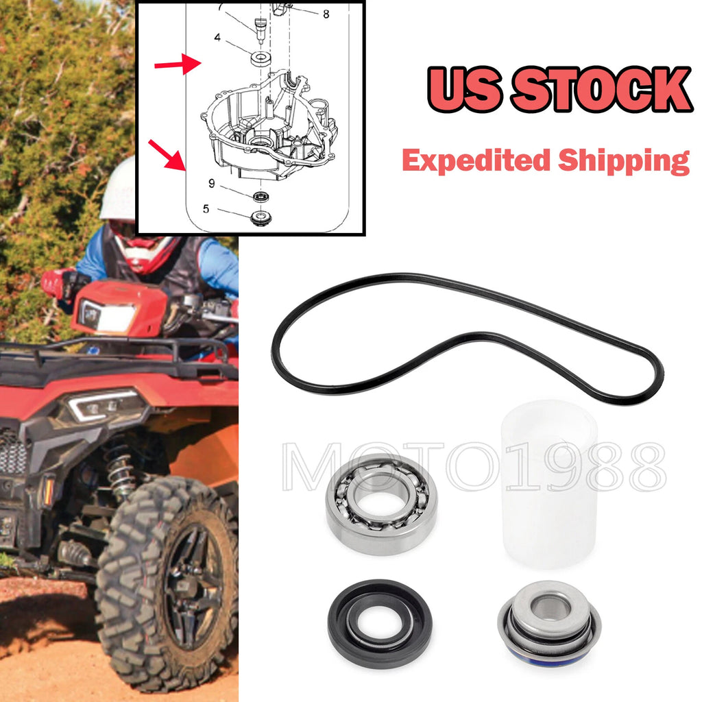 Water Pump Seal Cover Gasket Repair Kit for Polaris Ranger 500 570 (2013–2021)