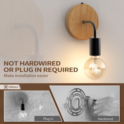 2X Waterproof Wall Sconce Bathroom Vanity Light for Modern Decor