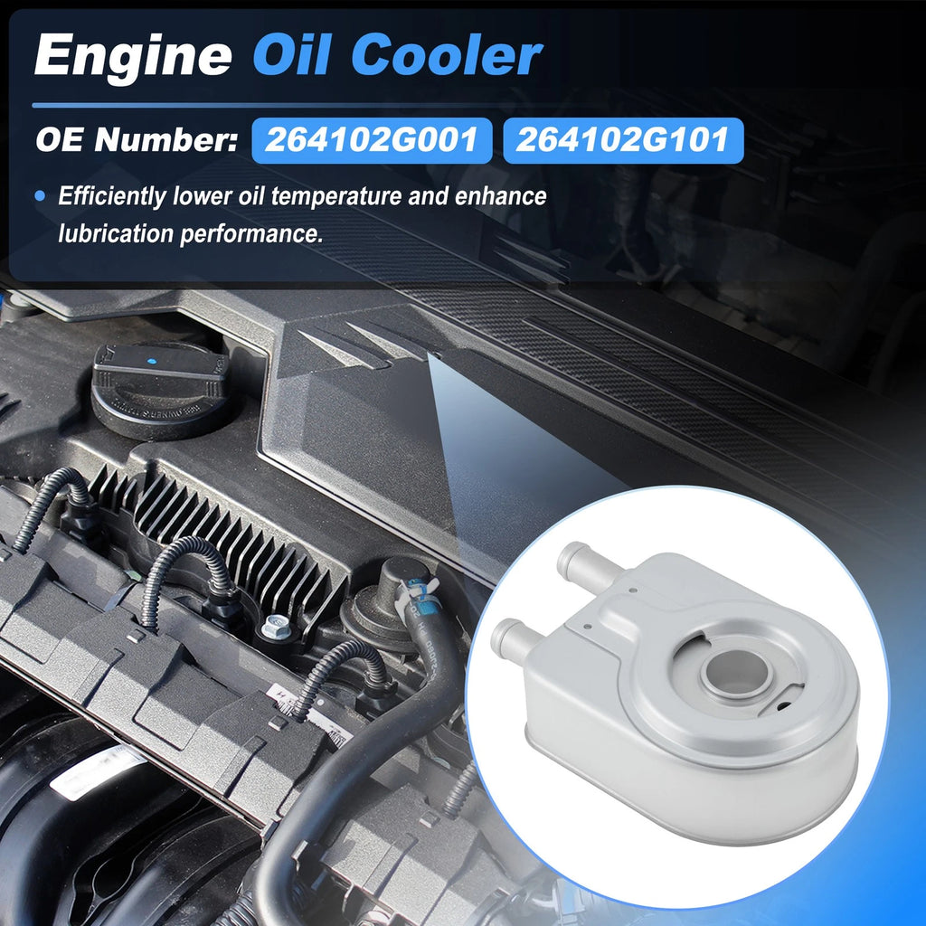 Engine Oil Cooler Replacement for Kia Optima Sorento 2016-2020 Hyundai Tucson