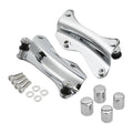 4 Point Docking Hardware Kit w/ Covers for Harley Touring (2014–2025) Chrome