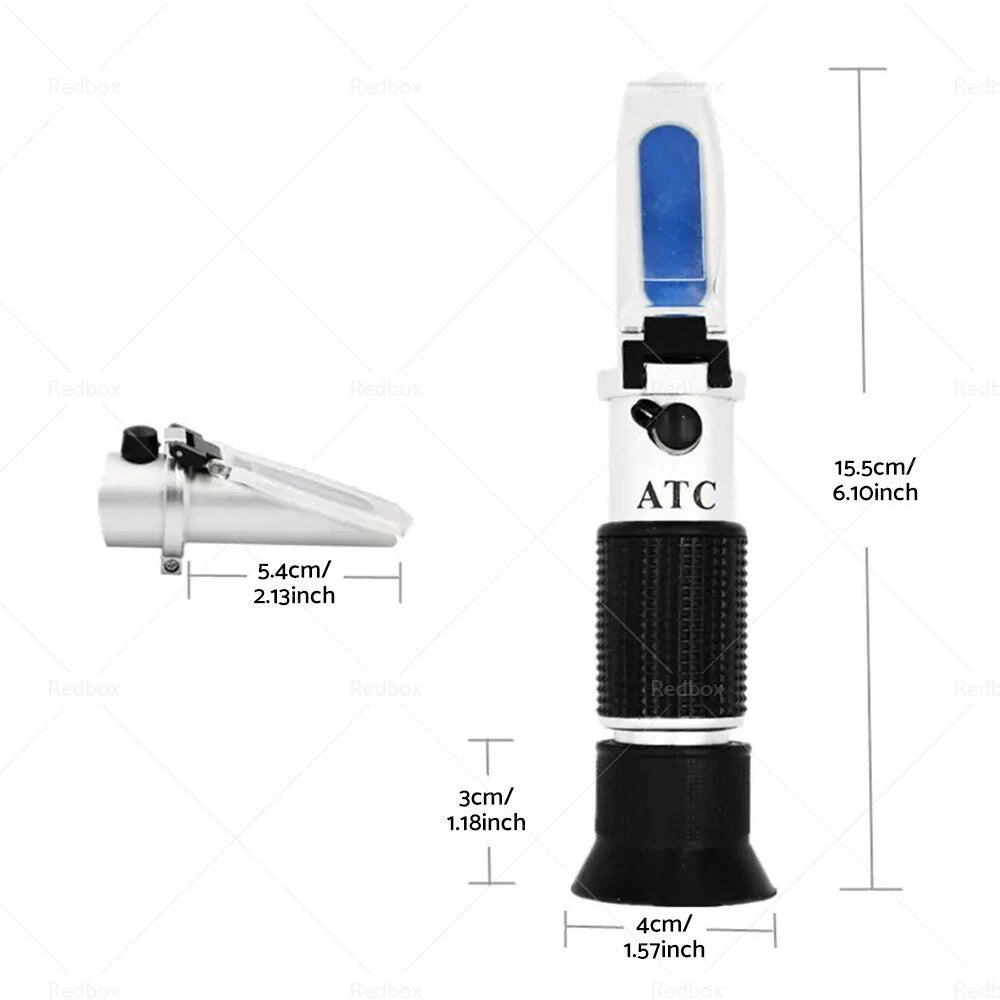 ATC Alcohol Refractometer 0-80% for Liquor Wine Beer