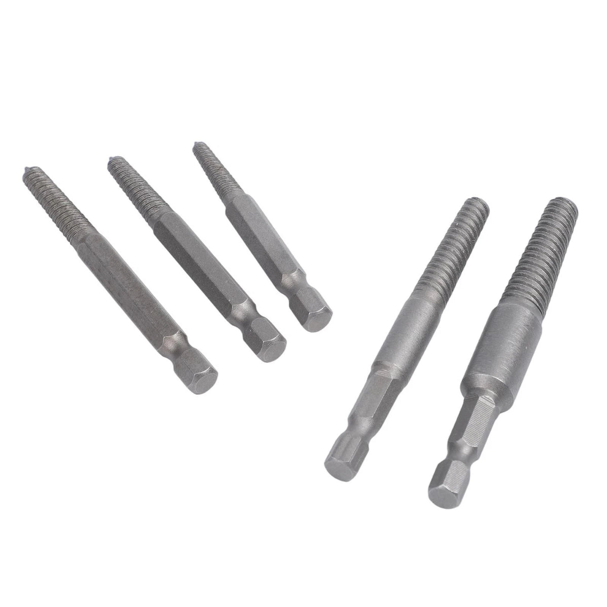 Hex Screw Extractors Drill Bit 1/4 Inch Broken Bolt Remover