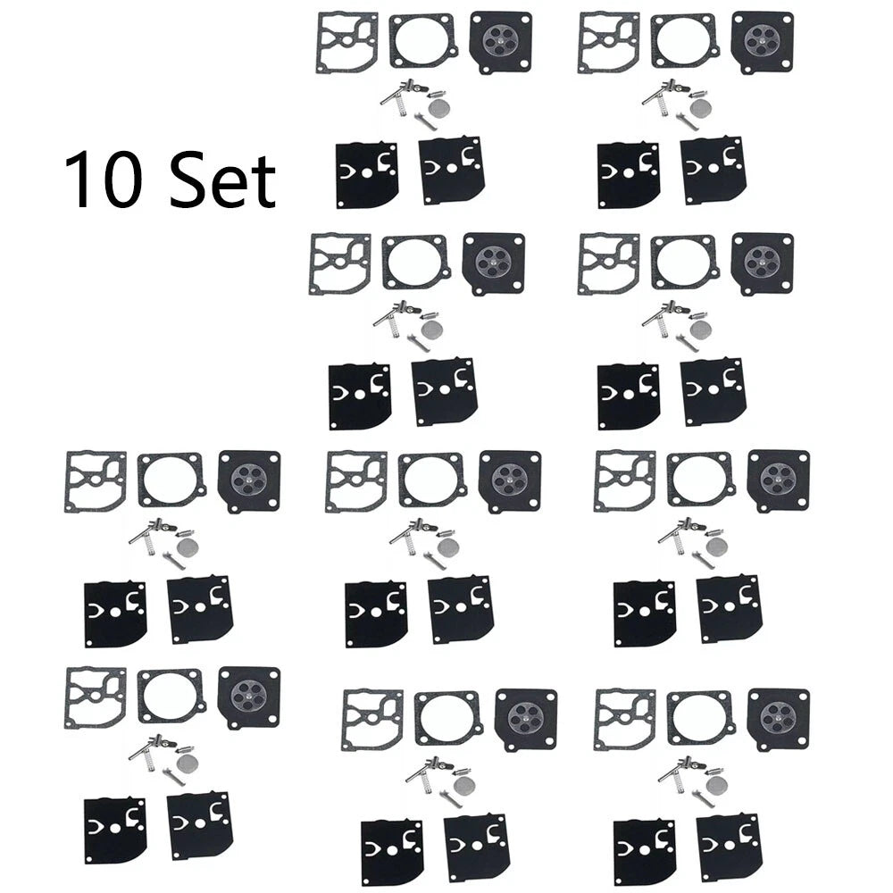 10X Carburetor Repair Kit for ZAMA RB-39 Poulan Weedeater McCulloch Chainsaws