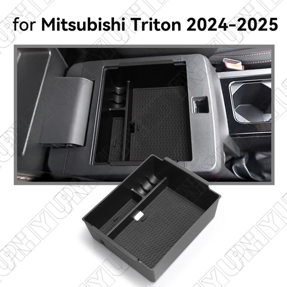 Storage Box Central Armrest Tray for Mitsubishi Triton (2024–2025)
