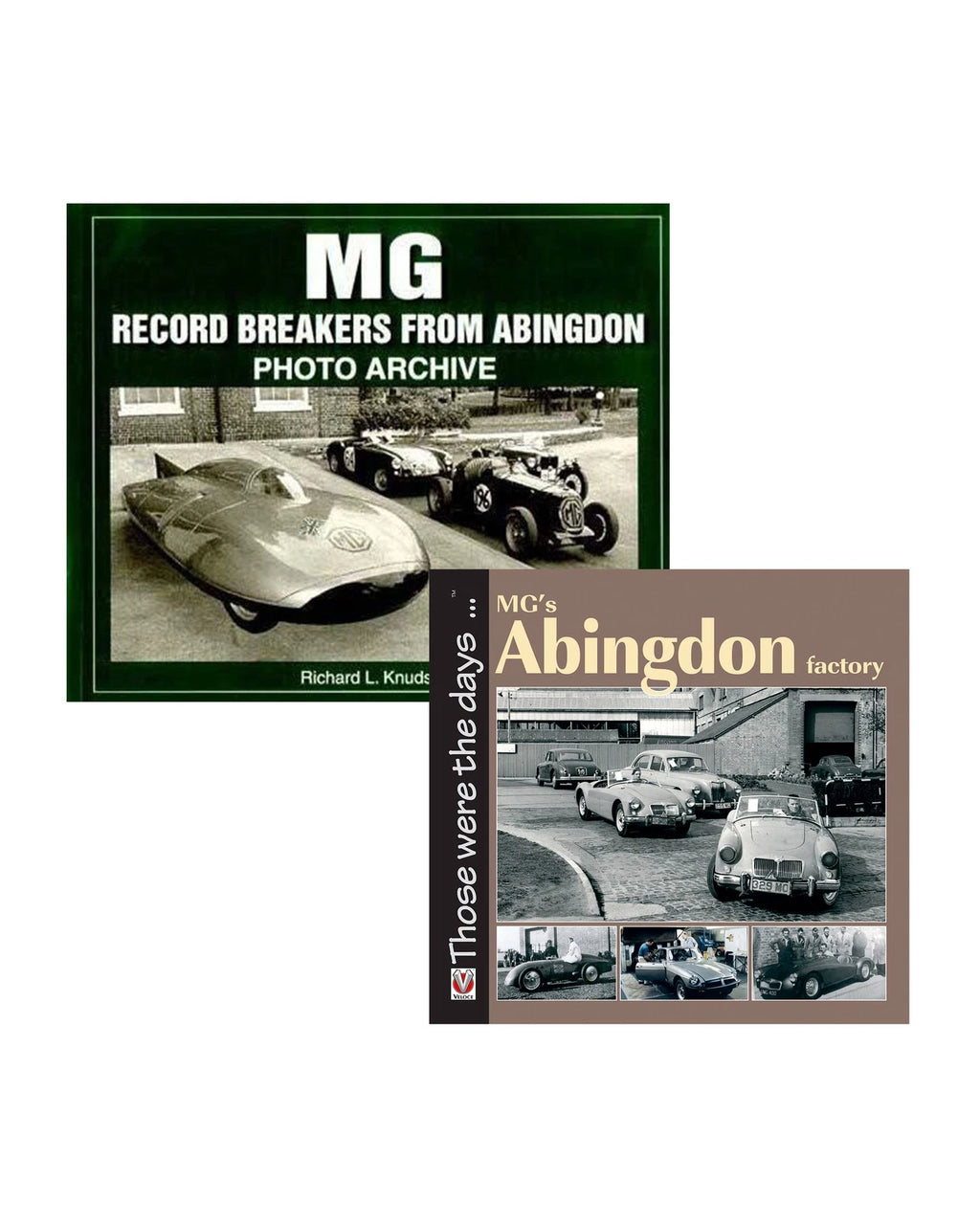 Set of 2 MG Record-Breakers Books for MG Models