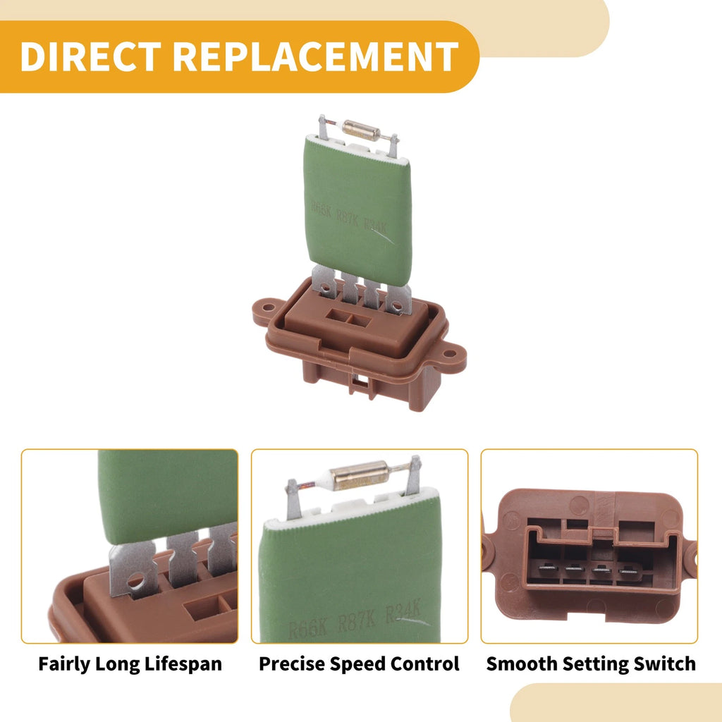 HVAC Blower Motor Resistor Replacement for Mitsubishi Fuso Canter (2007–2019)