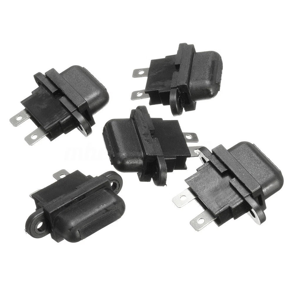 Set of 5 Auto Blade Fuse Holders for Car Boat 32V