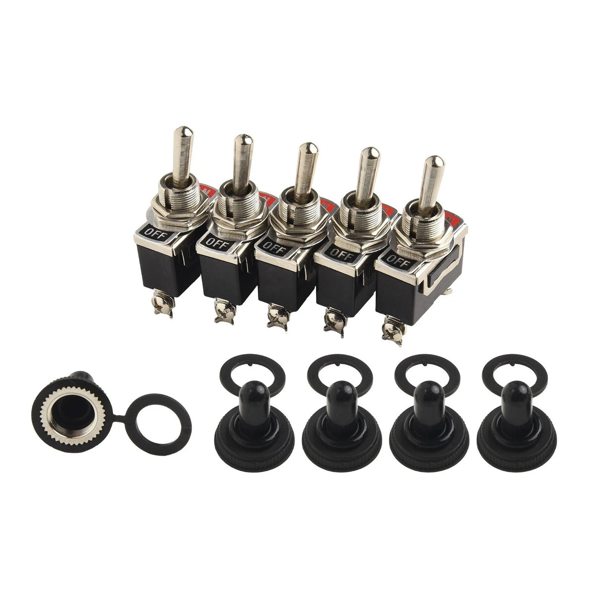 Adjustable Waterproof Toggles Set of 5 for Car and Marine Use