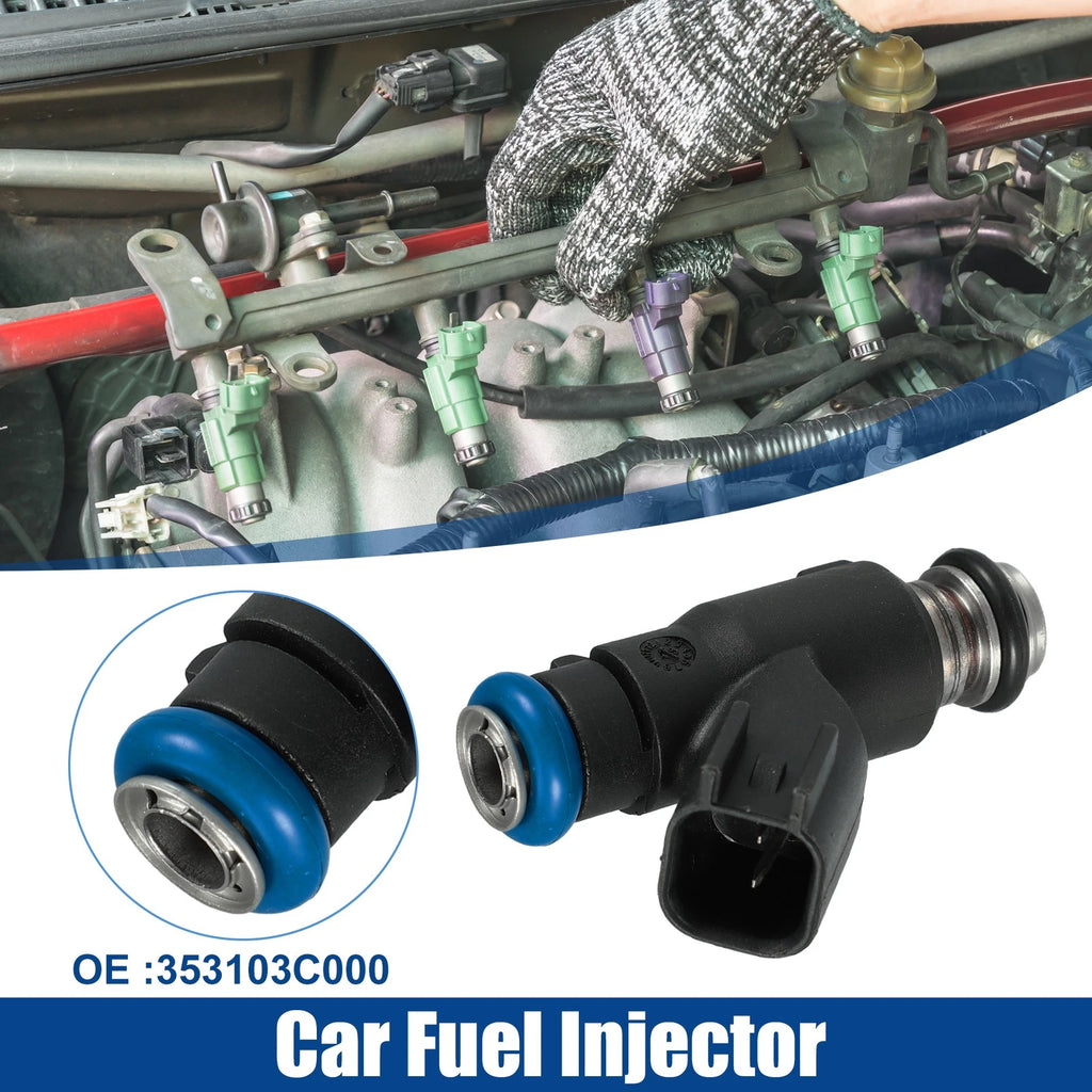 Fuel Injector Nozzle Black Replacement for Hyundai Sonata (2006–2010)