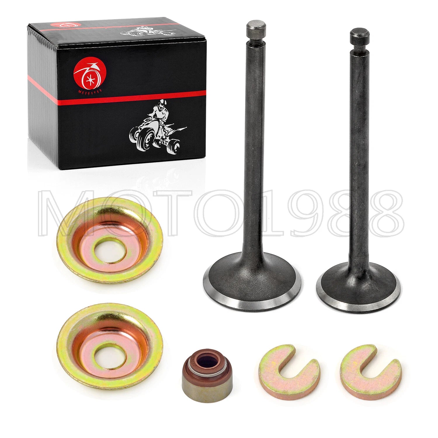 Piston Gasket Valve Rebuild Kit STD for Yamaha Golf Cart G2 G5 G8 G9 (1989–1996)