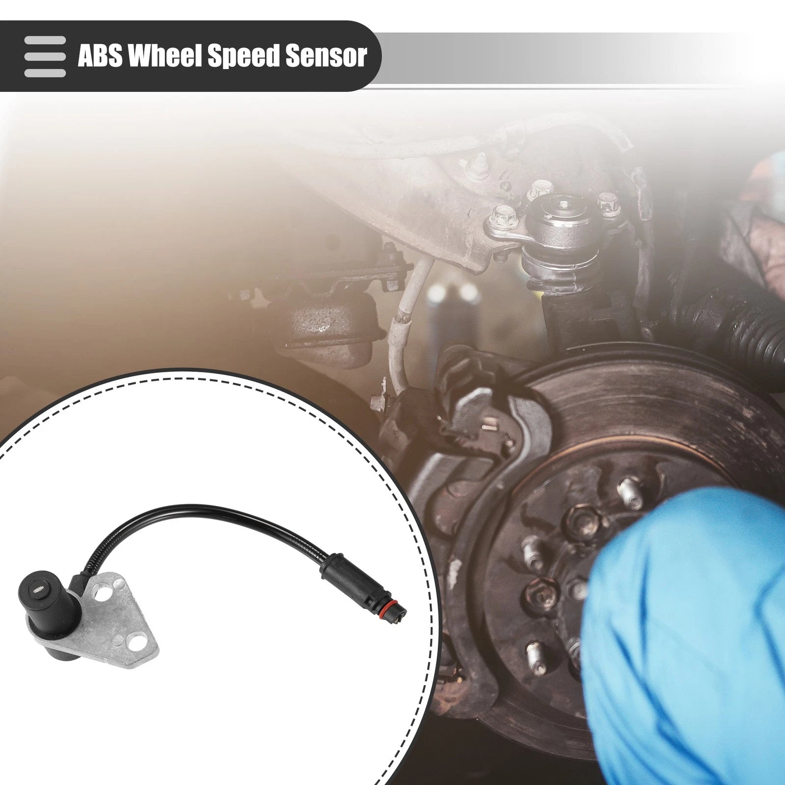 Front Left ABS Wheel Speed Sensor Replacement for Mercedes-Benz (2004–2008)