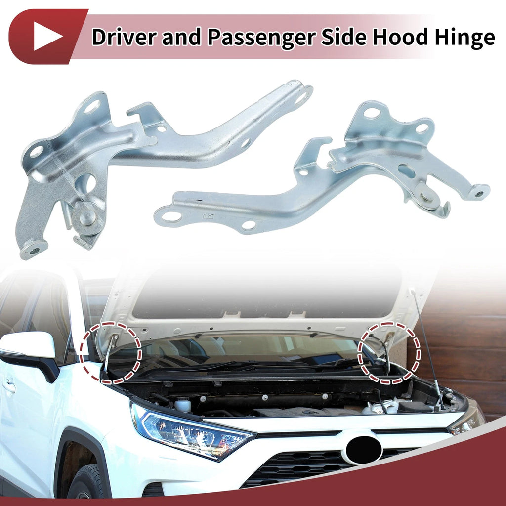 Hood Hinge Set Left Right for Toyota Sienna (2011–2020)