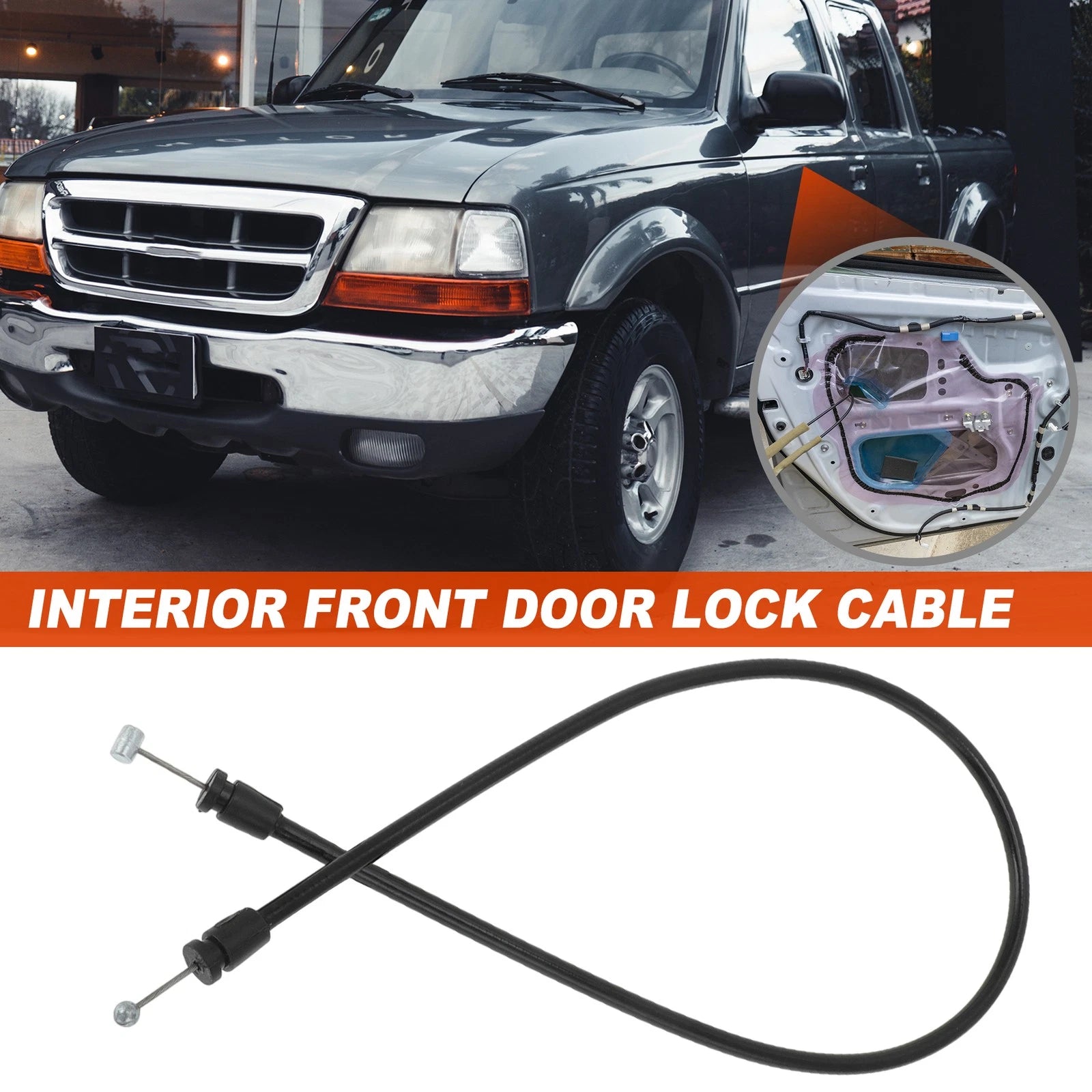 Door Latch Release Cable for Ford Ranger (1993–2011)