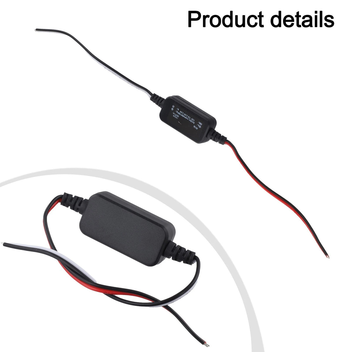 Voltage Reducer DC Converter 12V to 3.3V 2.5A for Automotive and Marine