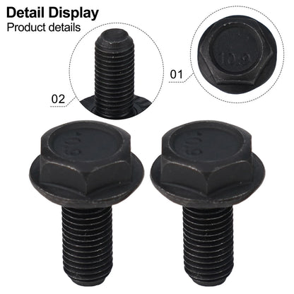 2X Bolts for Bicycle Bottom Bracket Crank Arm M8x18mm