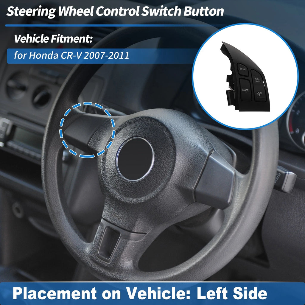Cruise Control Rocker Switch Button for Honda CR-V (2007–2011)