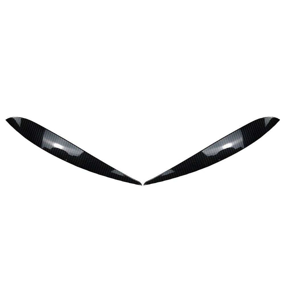 Headlight Eyebrow Eyelid Molding Trim for VW Polo 9N (2005–2009) Carbon