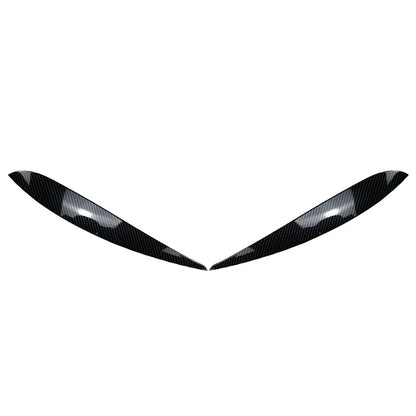 Headlight Eyebrow Eyelid Molding Trim for VW Polo 9N (2005–2009) Carbon
