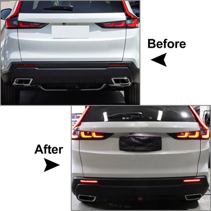 Square Rear Bumper Reflector for Honda