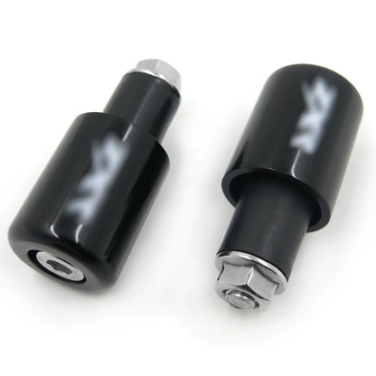 Bar Ends for Kawasaki Ninja ZX7R (1996–2003) & ZRX1100 (1999–2000) - Rubber Black