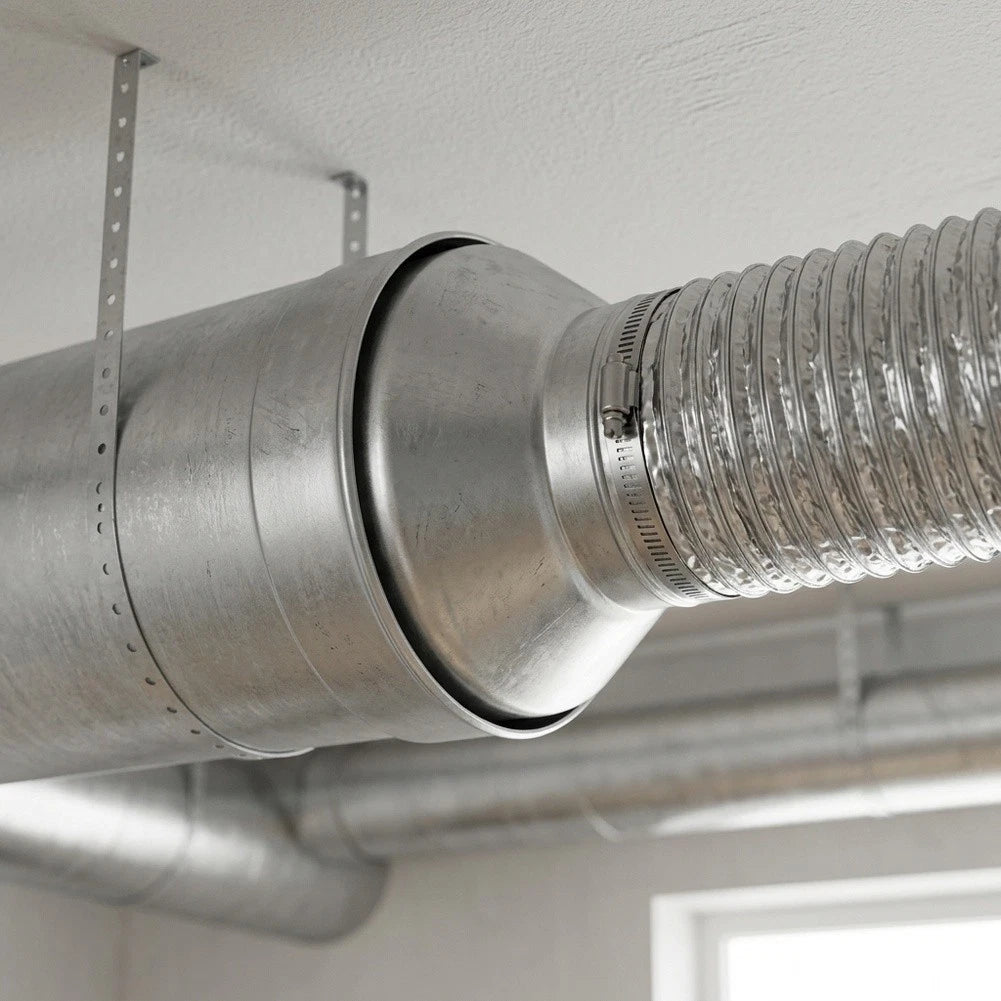 6 Inch to 4 Inch Duct Reducer for HVAC Ventilation System