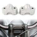22mm Handlebar Riser Mount Clamps for Kawasaki Versys 1000 (2015–2018) Chrome