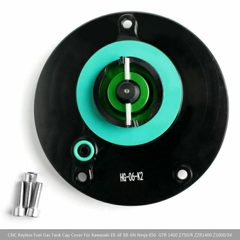 Keyless Fuel Gas Tank Cap for Kawasaki Ninja 1000 ZX-10R Z1000 (2008–2018)