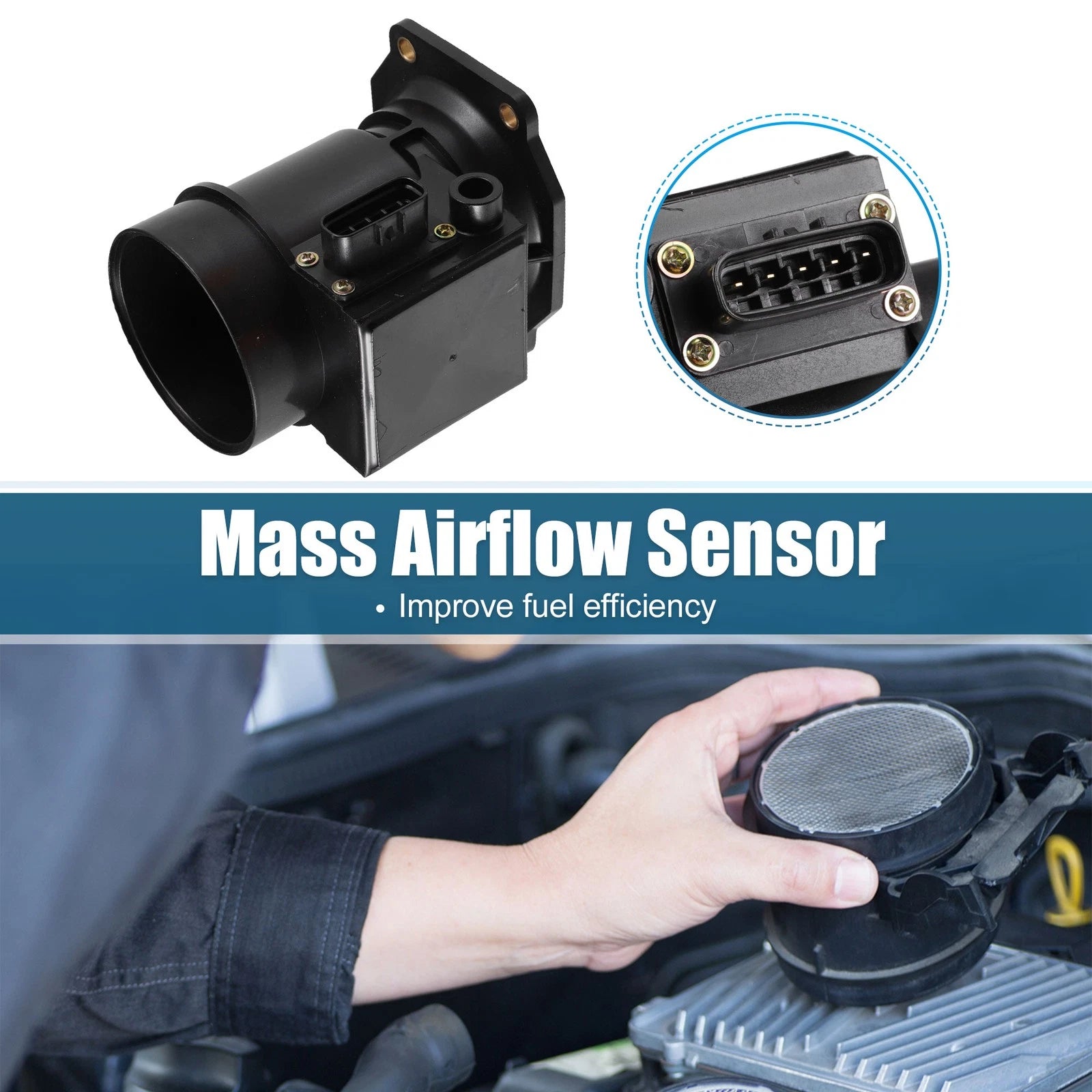 Mass Air Flow Sensor Replacement for Subaru SVX 3.3L LSI (1996–1997)