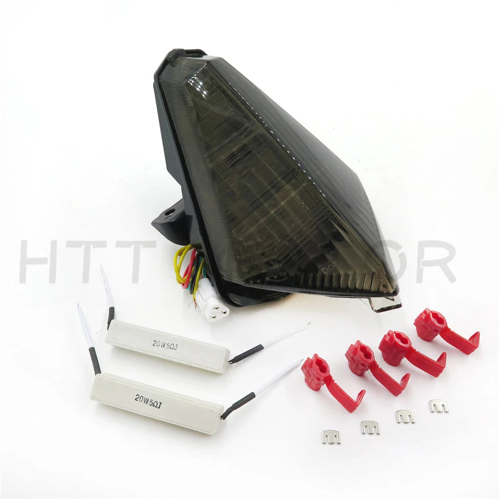 Tail Light Brake Light Turn Signals for Yamaha YZF R1 (2007–2008) Smoke