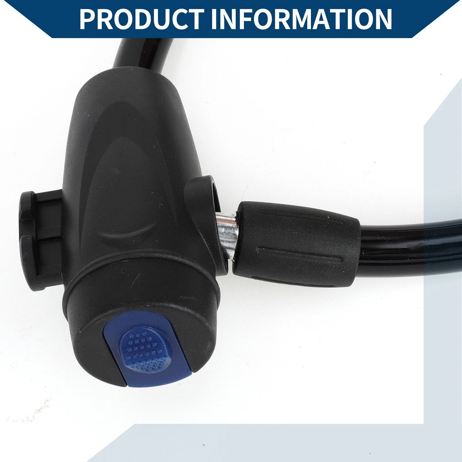 Bike Lock with Key Heavy Duty Cable Lock for Universal Bicycle (Any Model)