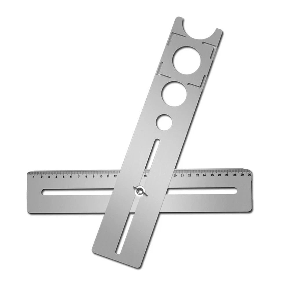 Ceramic Tile Drilling Tool Set in Stainless Steel - Multiple Sizes Available
