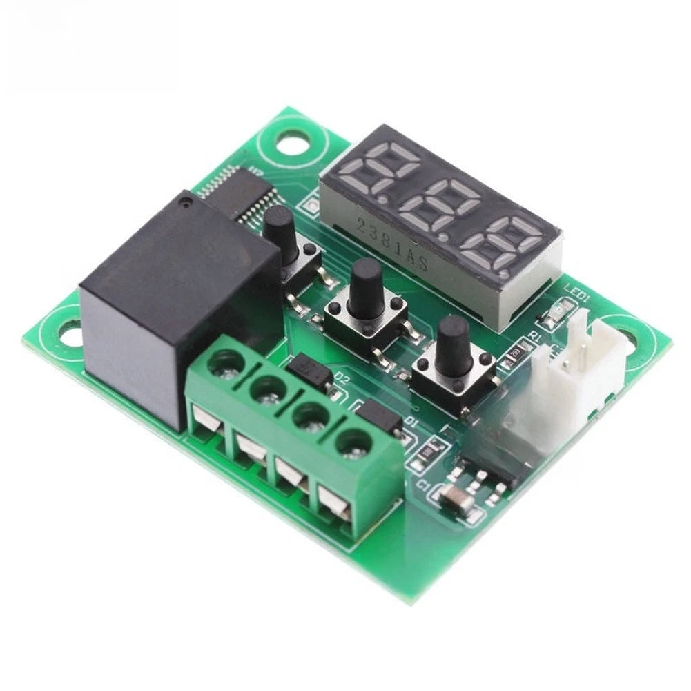 12V LCD Temperature Controller W1209 Small Size for Automotive (4.8x4x1.6cm)