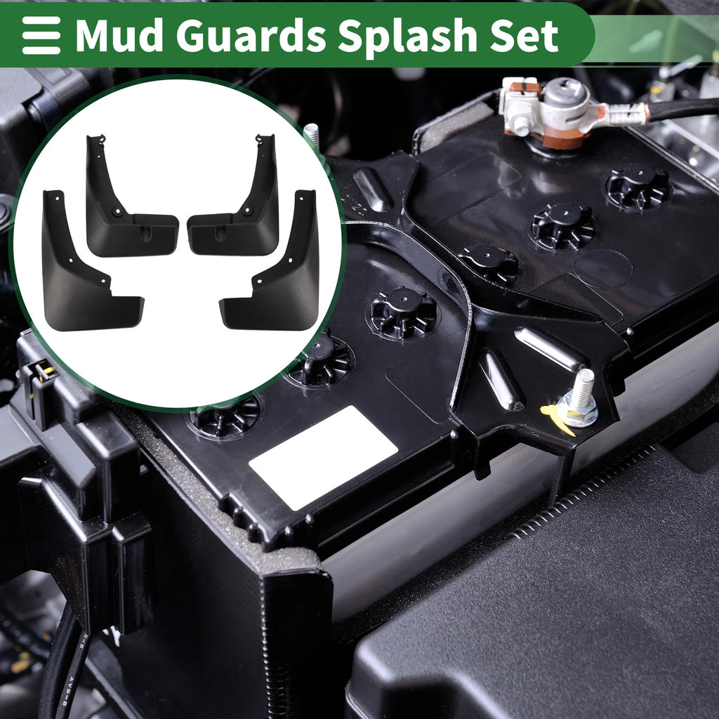 Mud Flaps Splash Guards for Buick Encore (2019–2020) W/ Mount Accessories